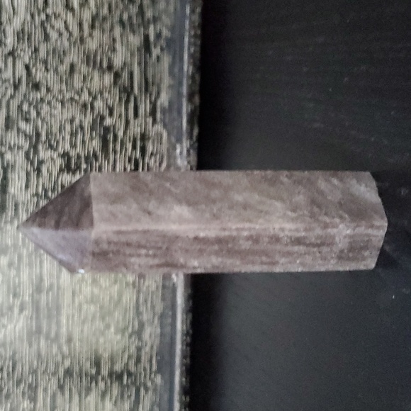 Silver Sheen Obsidian Tower - Picture 1 of 3